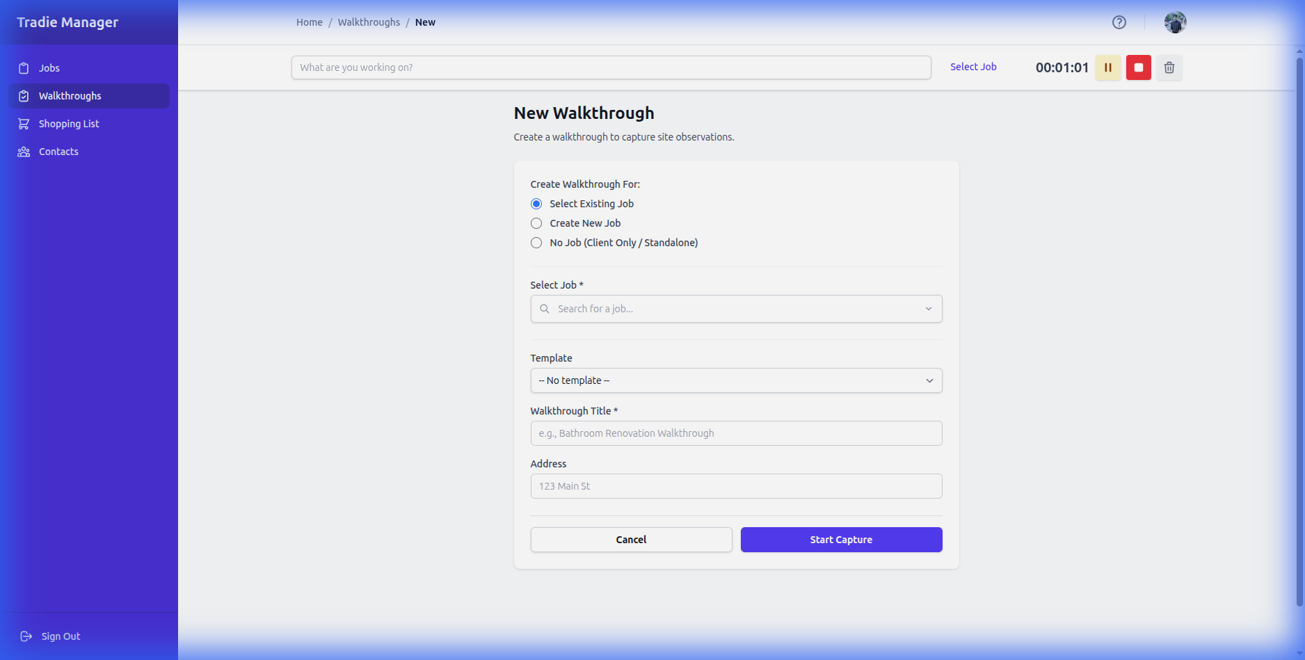 Screenshot for step 1